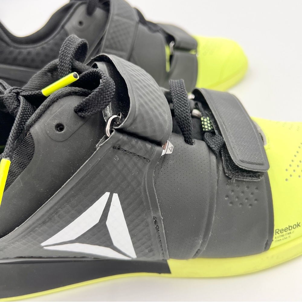 Reebok Black and Yellow Lifting Shoes - Picture 8 of 11